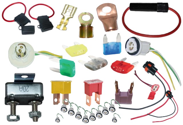 Fusibles - Socates - Conexiones - Terminales - Arnes