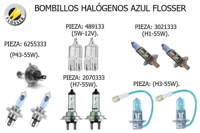 bombillos super white-azul-ultra Flosser